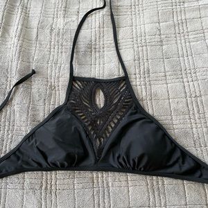Express Swim Black bikini top
